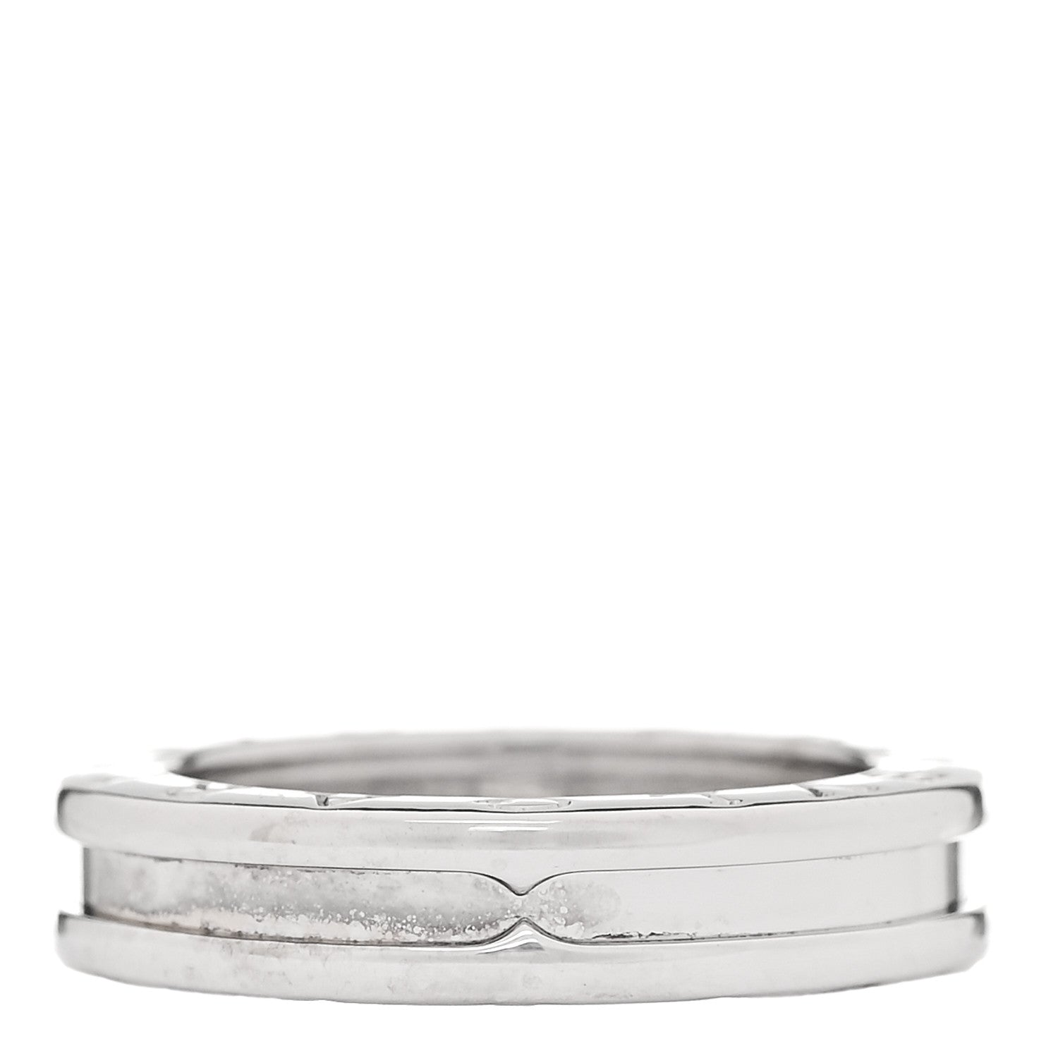 Bulgari 18K White Gold B.Zero1 One-Band Ring 53 6.5 3 of 8