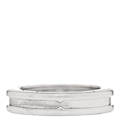 Bulgari 18K White Gold B.Zero1 One-Band Ring 53 6.5 3 of 8