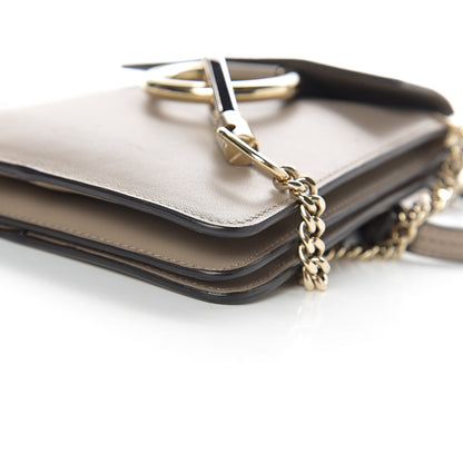 Chloe Suede Calfskin Mini Faye Bracelet Bag Motty Grey 9 of 9
