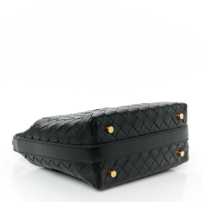 Bottega Veneta Calfskin Nappa Intrecciato Mini Wallace Black 4 of 12
