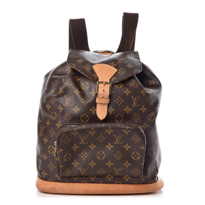 Louis Vuitton Monogram Montsouris GM Backpack 1 of 8