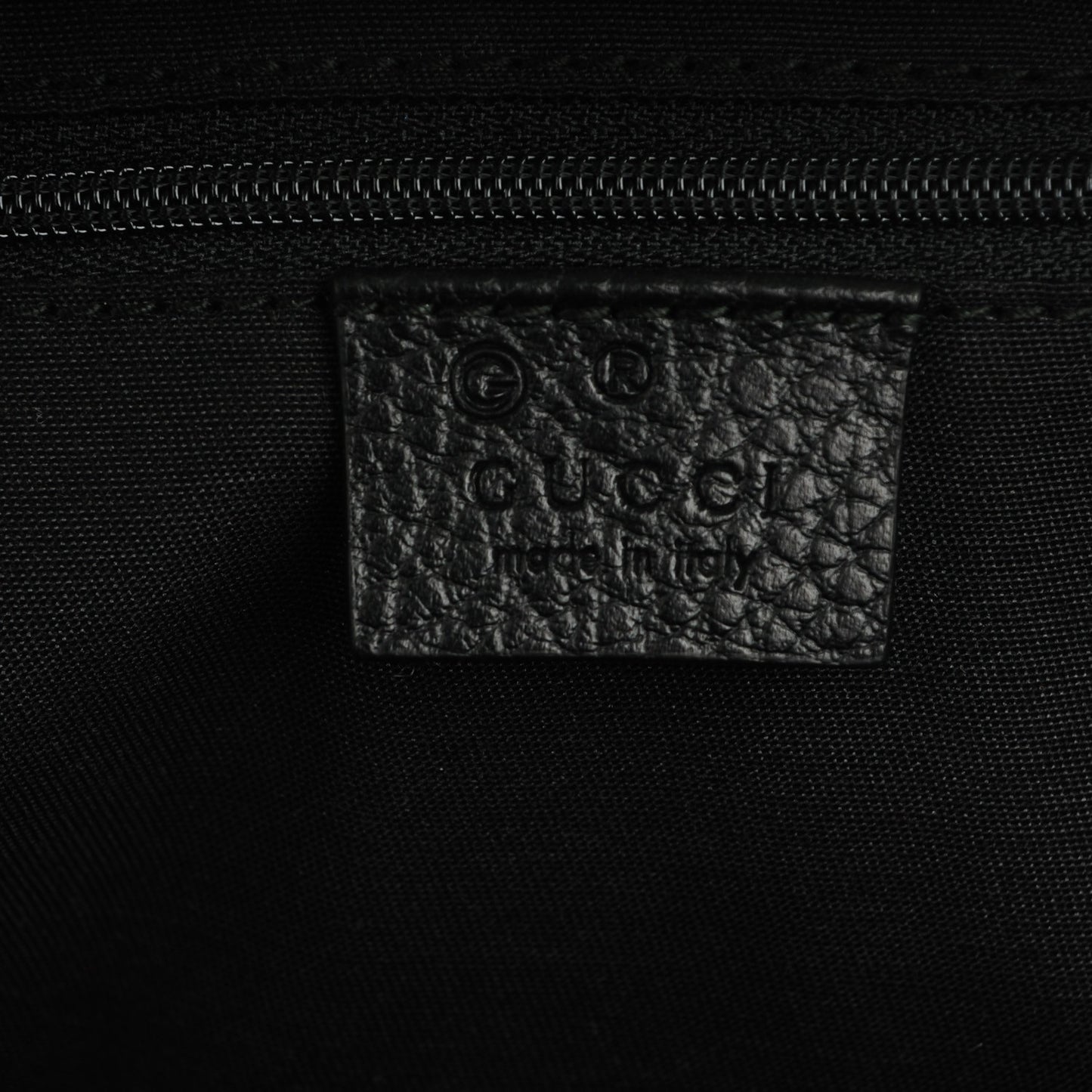 Pebbled Calfskin Bamboo Tassel Tote Black