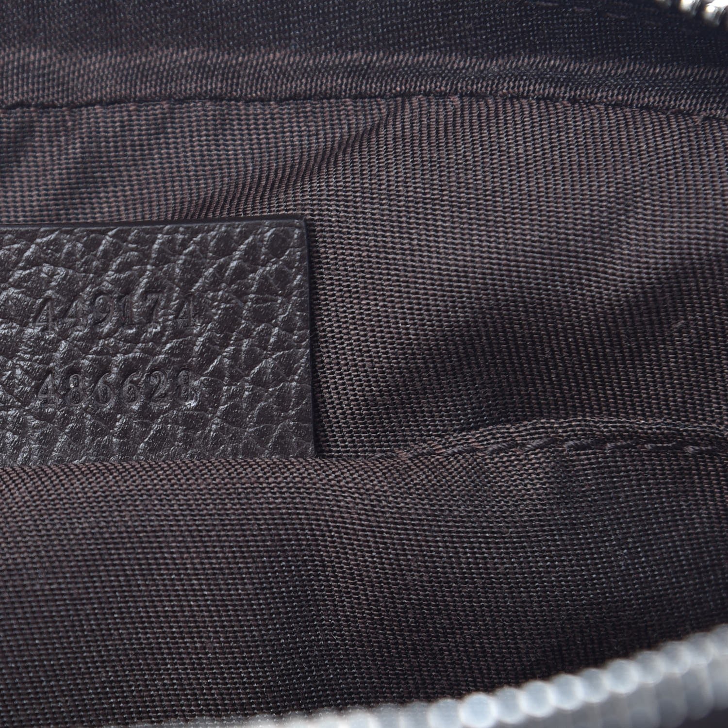 Gucci Monogram Belt Bag Dark Brown 7 of 8