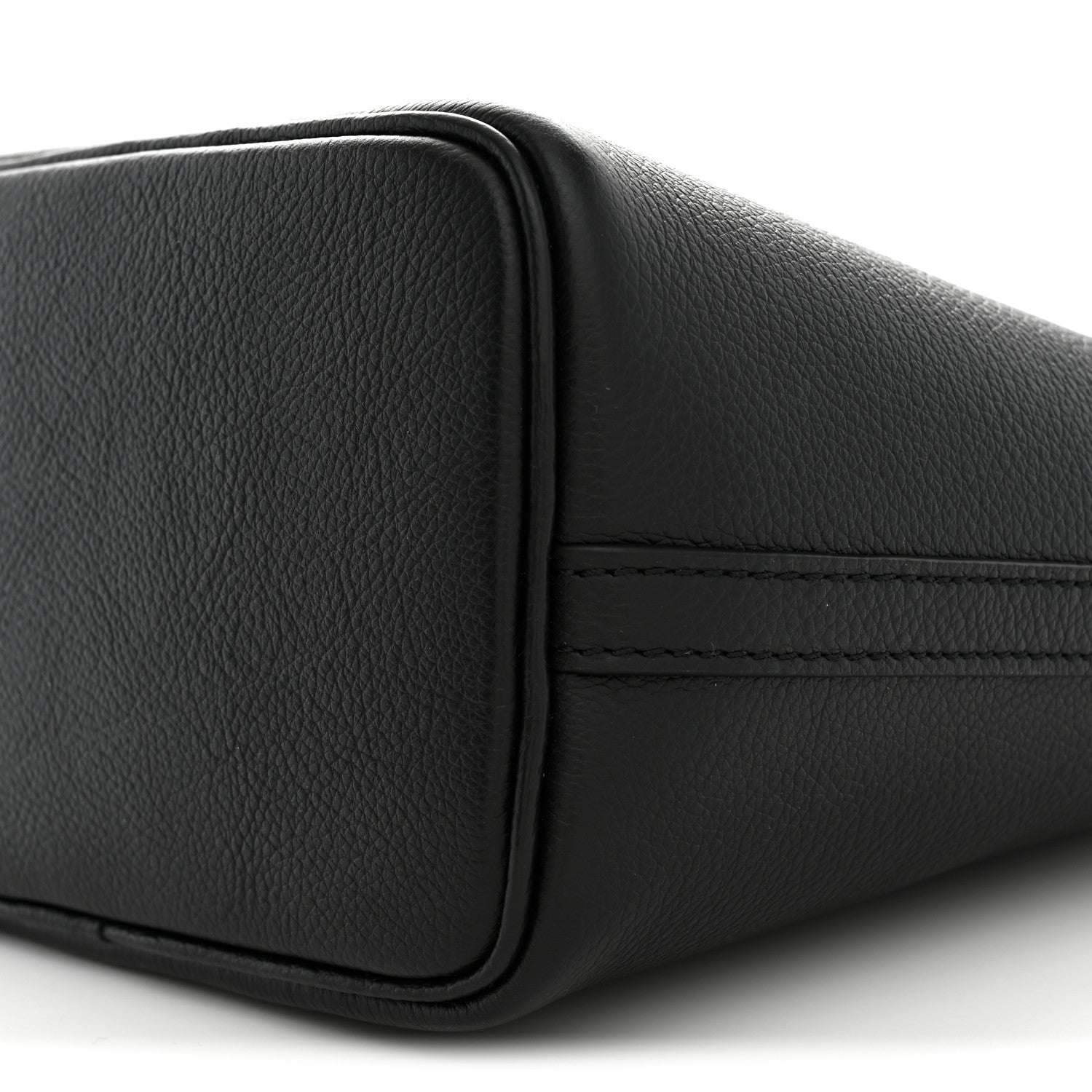 Louis Vuitton Calfskin Lock and Walk Bucket Black 9 of 10