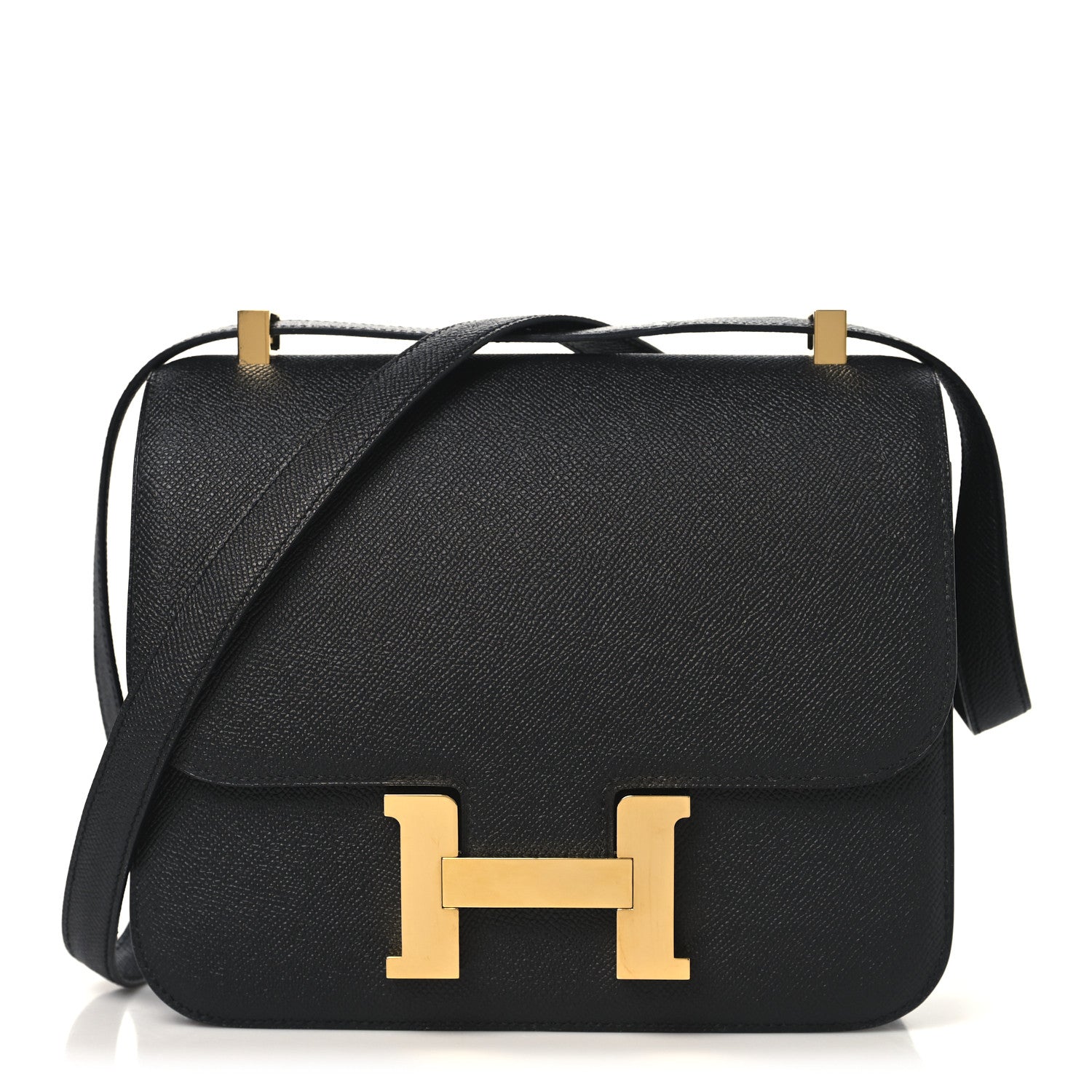 Hermes Epsom Horseshoe Constance 24 Black 1 of 10