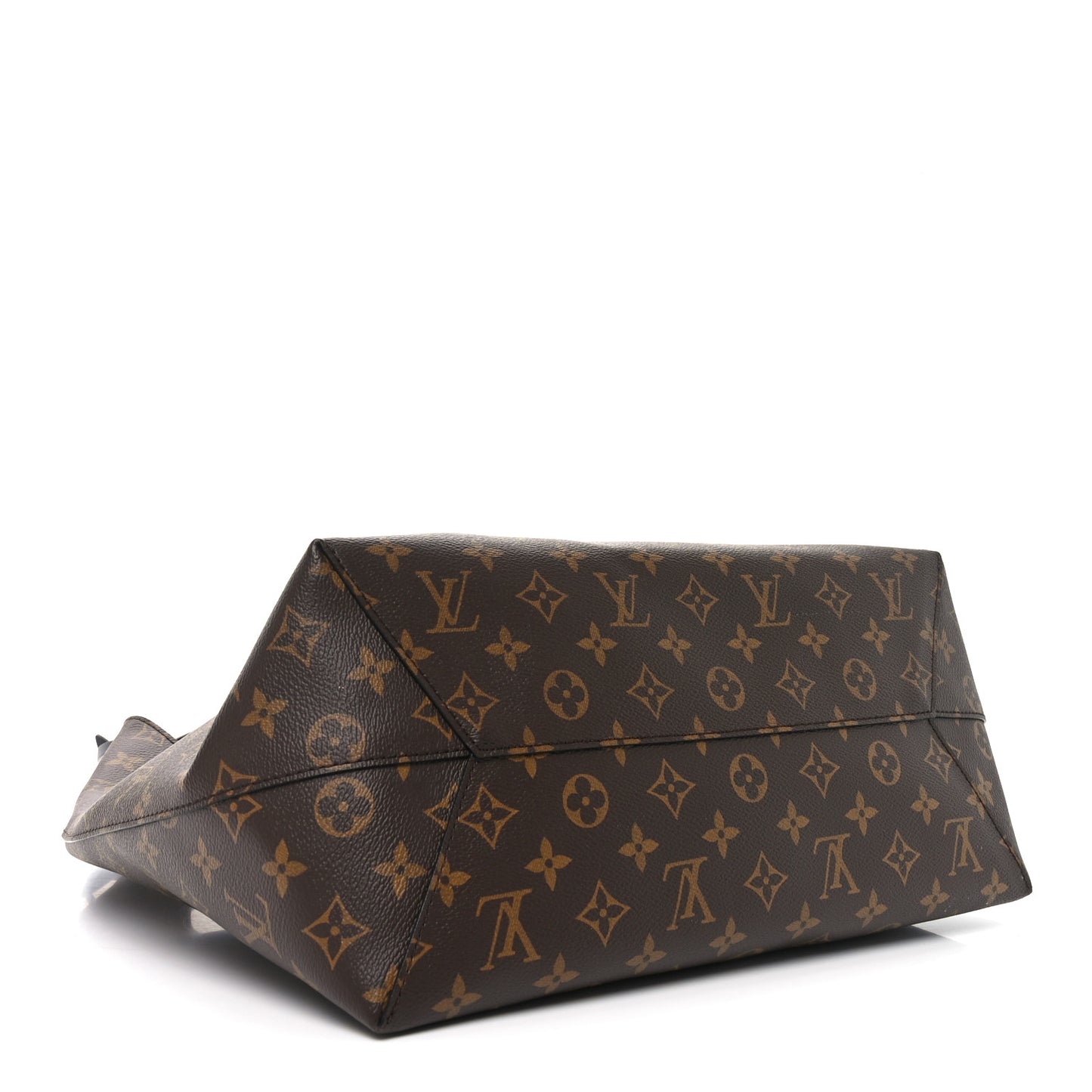 Monogram Flower Hobo Black