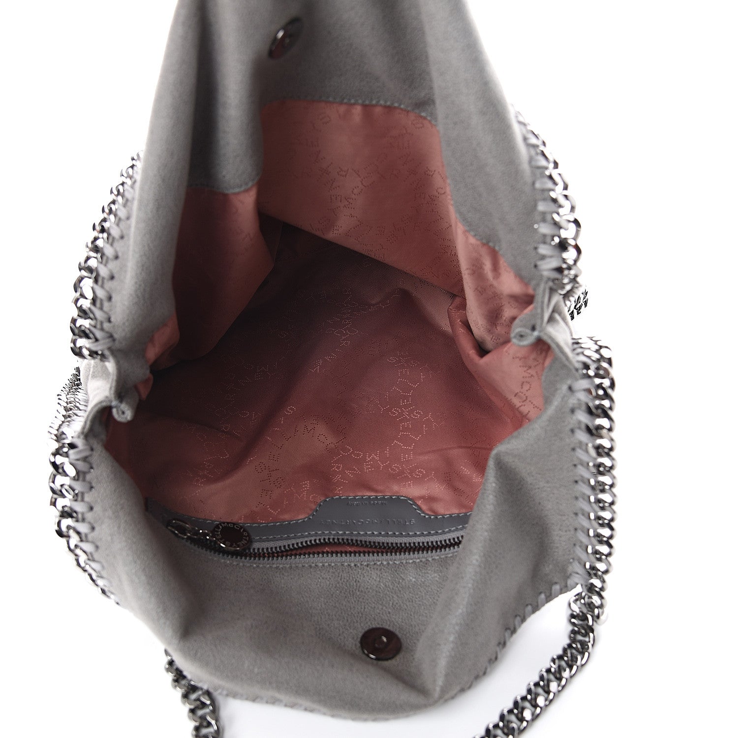 Stella McCartney Shaggy Deer Small Falabella Tote Light Grey 4 of 8