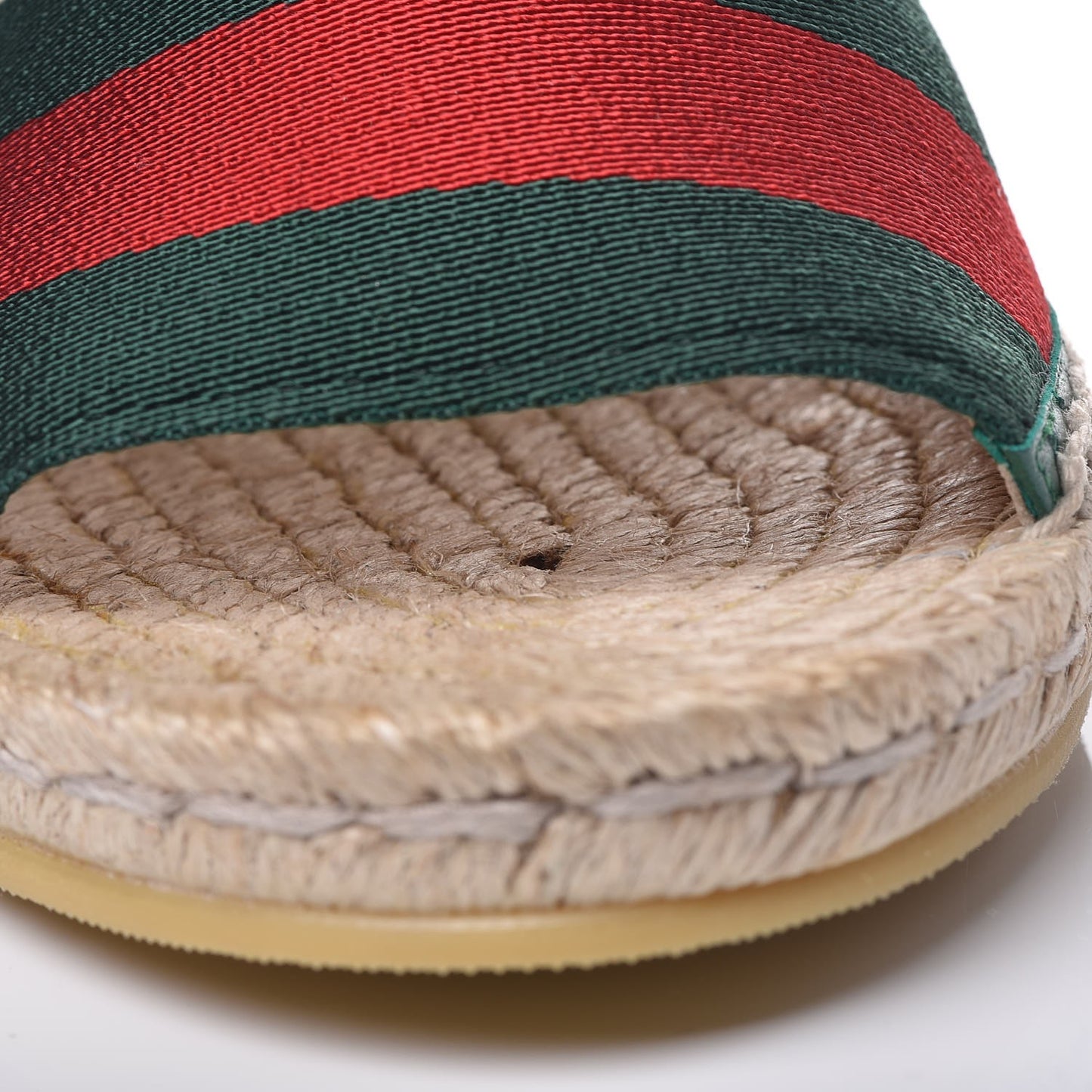 Canvas Malaga Kid Web Ankle Wrap Espadrille Wedge Sandals 36.5 Green Red Mystic White Emerald