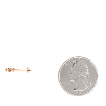 Tiffany 18K Rose Gold Paloma's Graffiti Arrow Single Earring 2 of 5