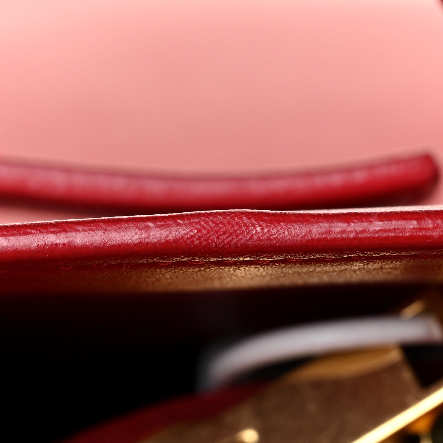 Saint Laurent Calfskin Small Sac De Jour Lipstick Red 23 of 25