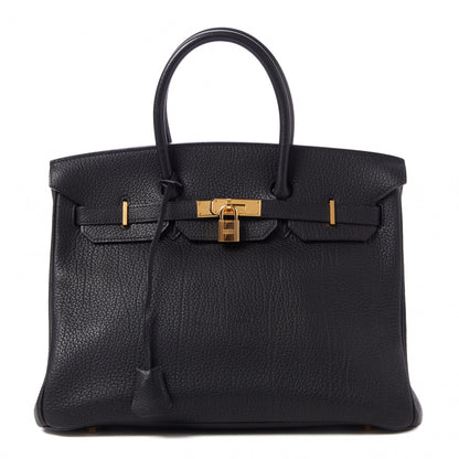 Hermes Fjord Birkin 35 Black 1 of 31
