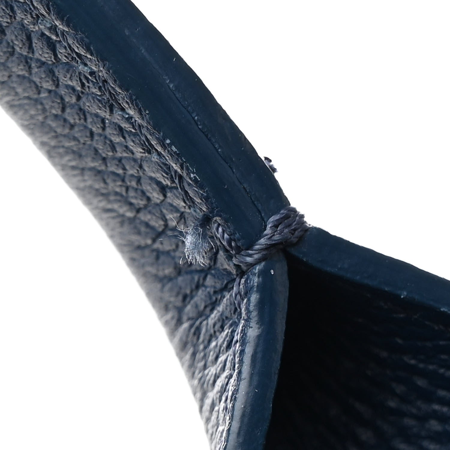 Chanel Glazed Calfskin Large Deauville Tote Blue 12 of 17