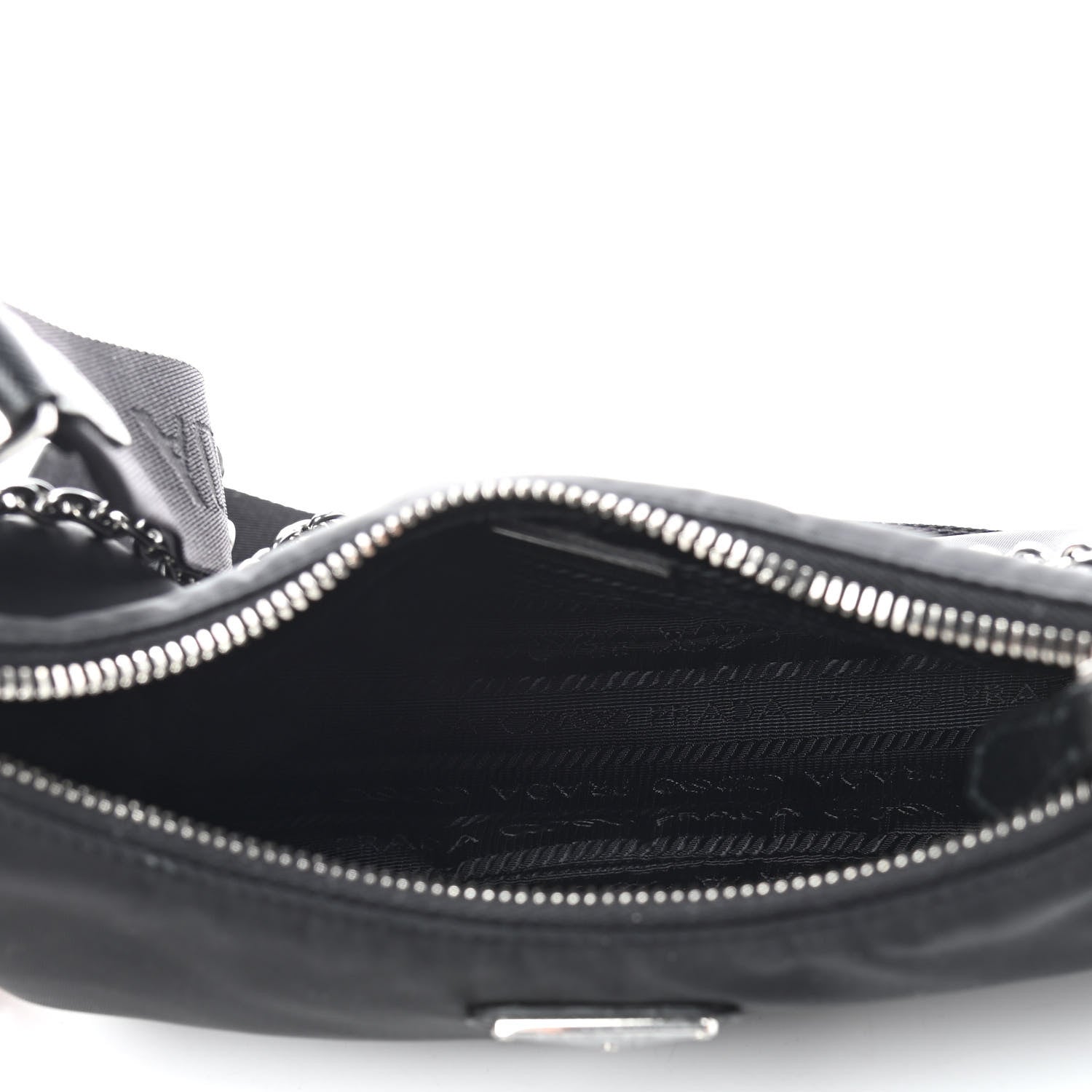 Prada Nylon Re-Edition 2005 Shoulder Bag Black 5 of 10