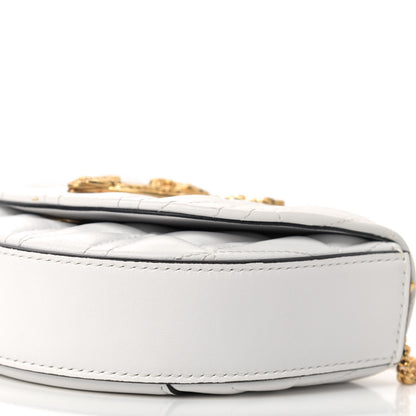 Versace Nappa Quilted Virtus Belt Bag Optical White 6 of 7