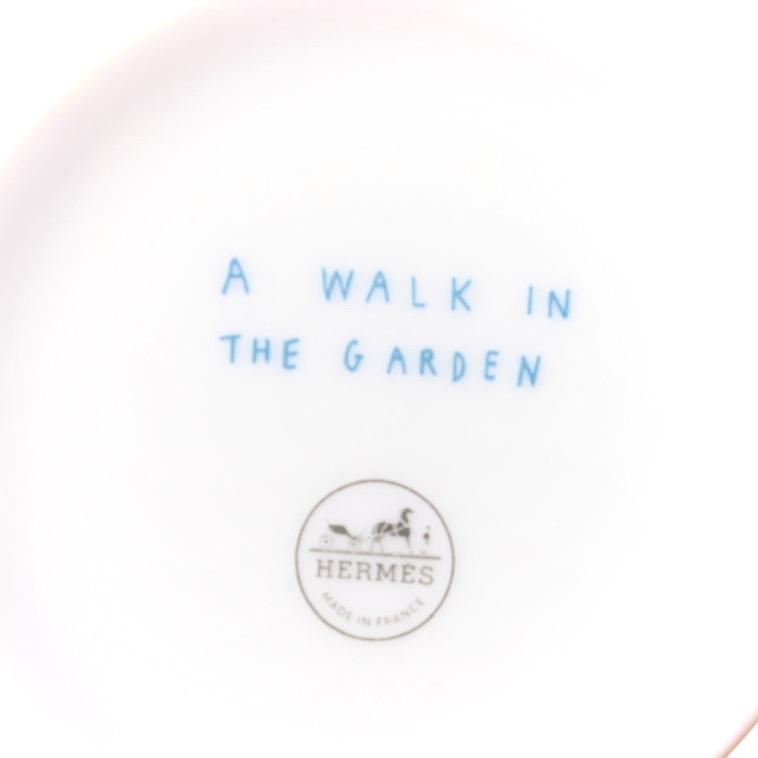 Hermes Porcelain A Walk In The Garden Coffee Cup And Saucer Set Of 2 4 of 9