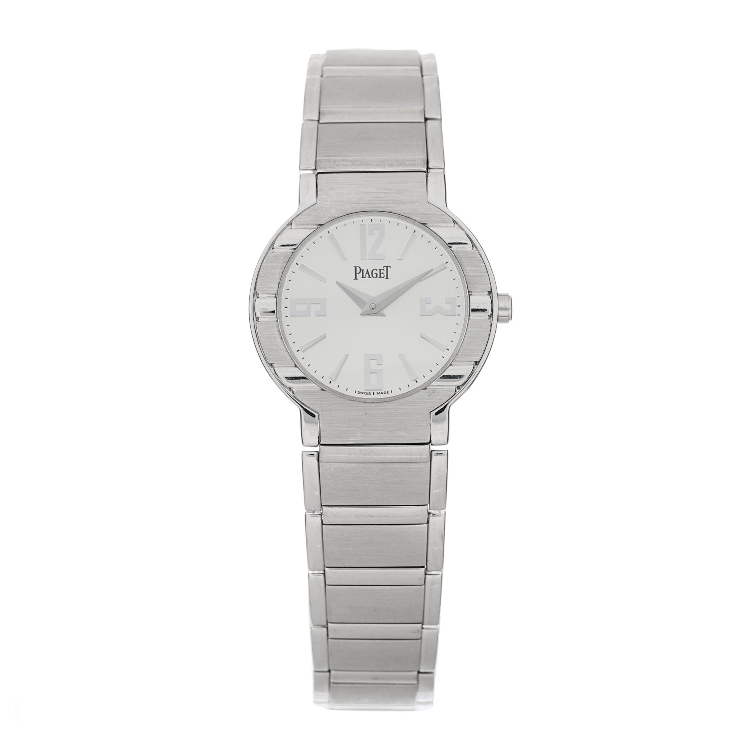 Piaget 18K White Gold 28mm Polo Automatic Watch 1 of 5