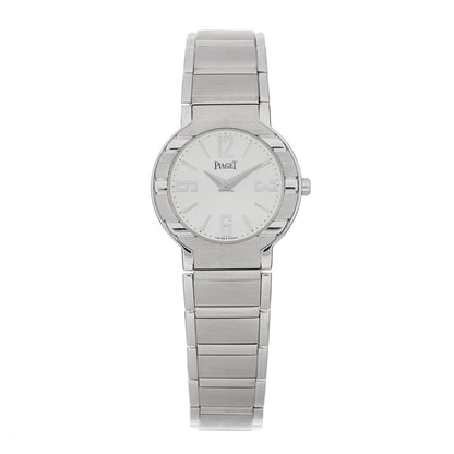 Piaget 18K White Gold 28mm Polo Automatic Watch 1 of 5