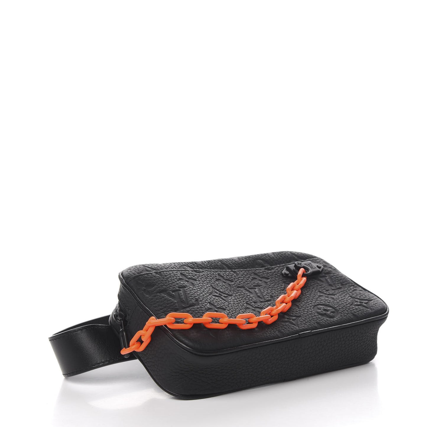 Taurillon Monogram Uniformes Solar Ray Soft Pochette Volga Belt Bag Black