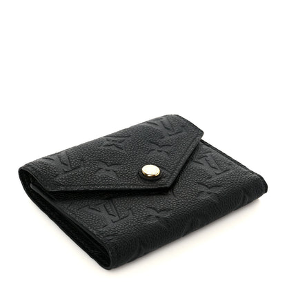 Louis Vuitton Empreinte Victorine Wallet Black 4 of 9