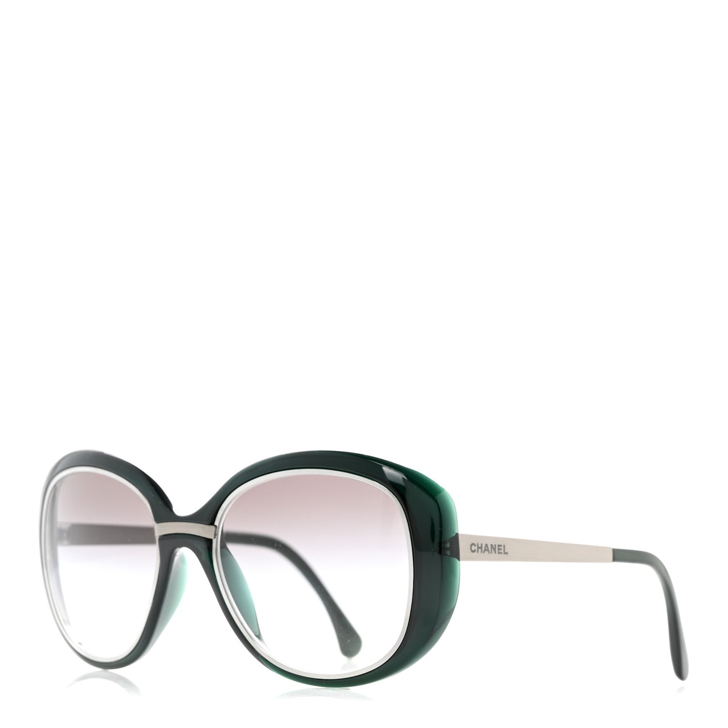 Acetate Oversized Frame Sunglasses 6045-T Green