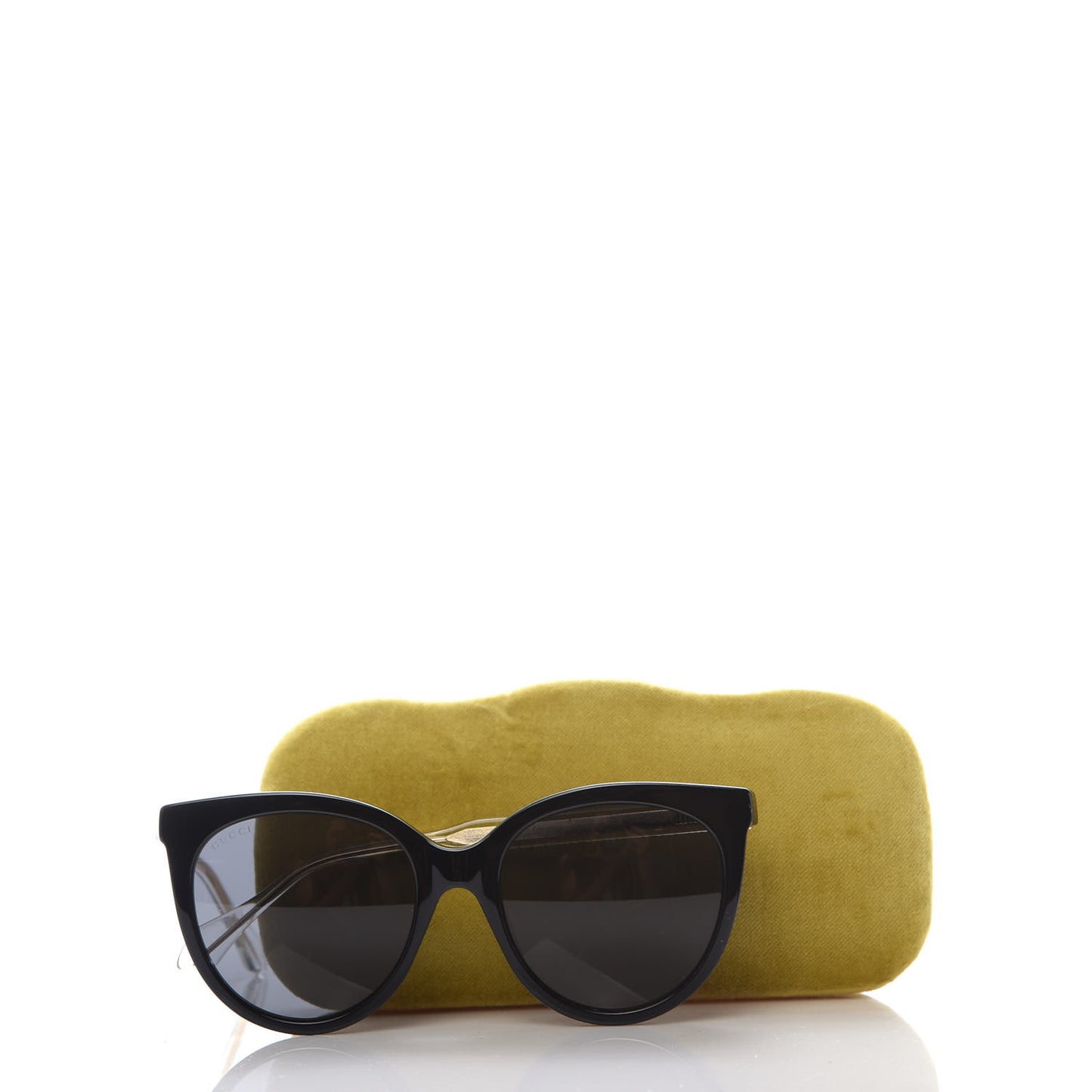 Colorblock Acetate Cat Eye GG0565S Sunglasses Black