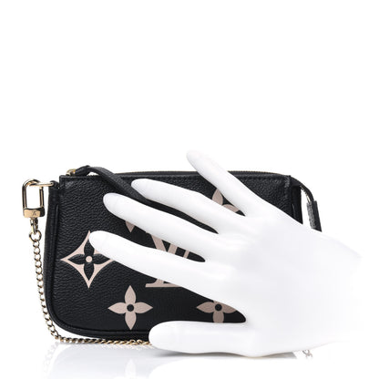 Louis Vuitton Empreinte Monogram Giant Mini Pochette Accessories Black 2 of 9