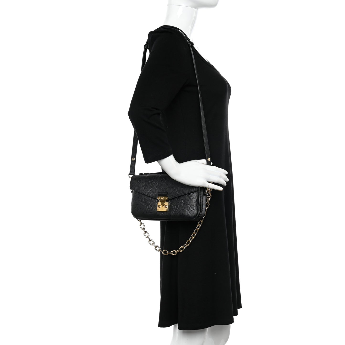 Empreinte Pochette Metis East West Black