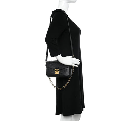 Louis Vuitton Empreinte Pochette Metis East West Black 2 of 10