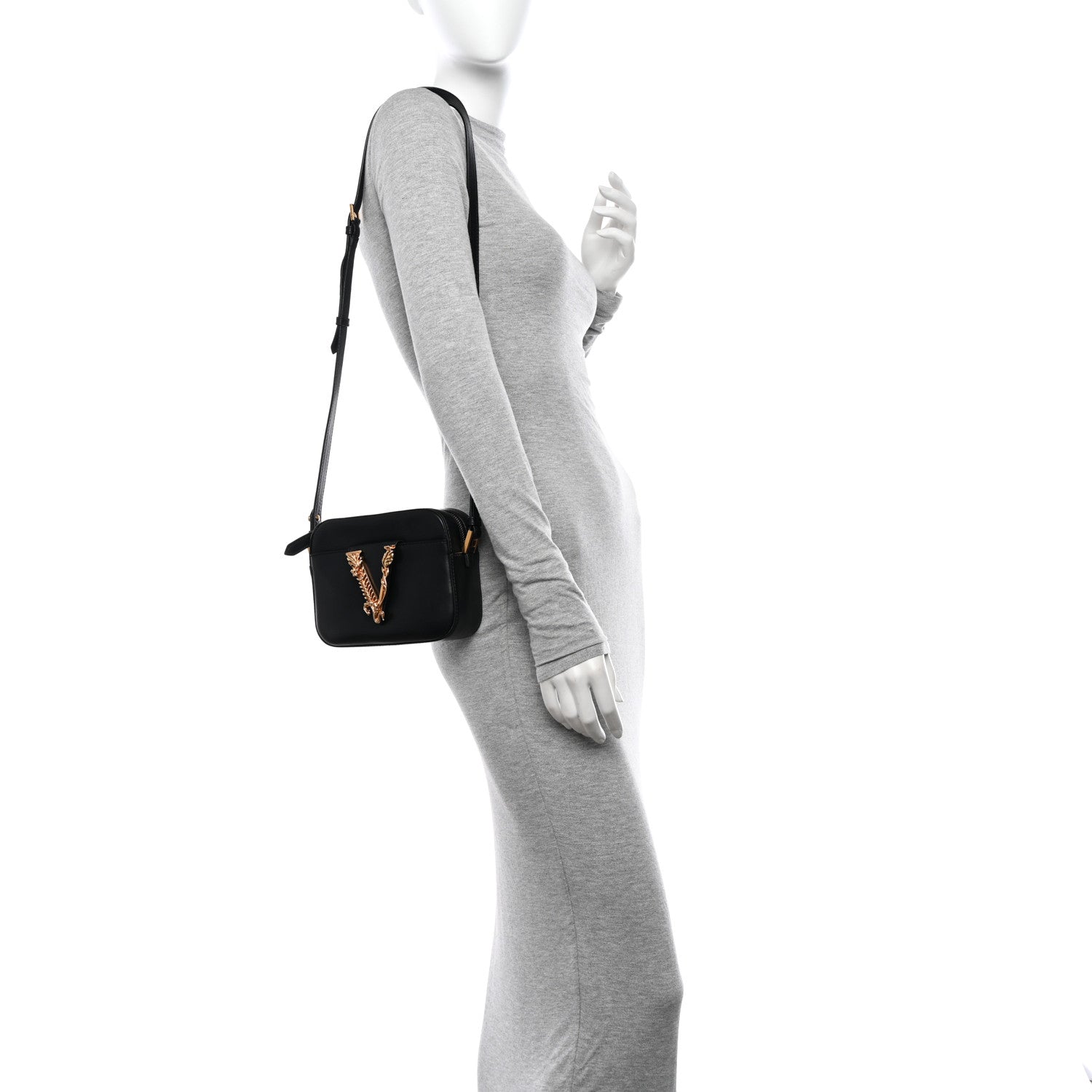 Versace Nappa Virtus Camera Bag Black 2 of 9