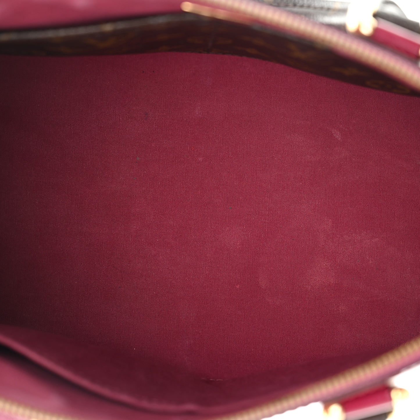 Patent Calfskin Miroir Tote Magenta