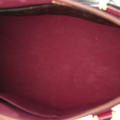 Louis Vuitton Patent Calfskin Miroir Tote Magenta 5 of 11