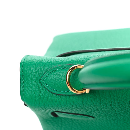 Hermes Togo Kelly Retourne 25 Menthe 10 of 36