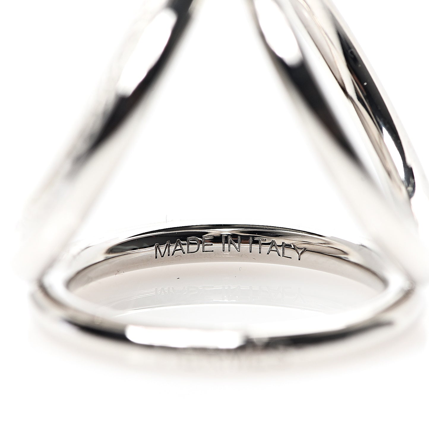 Palladium Trio Scarf Ring