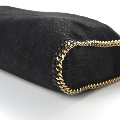 Stella McCartney Shaggy Deer Falabella Fold Over Tote Black 8 of 10