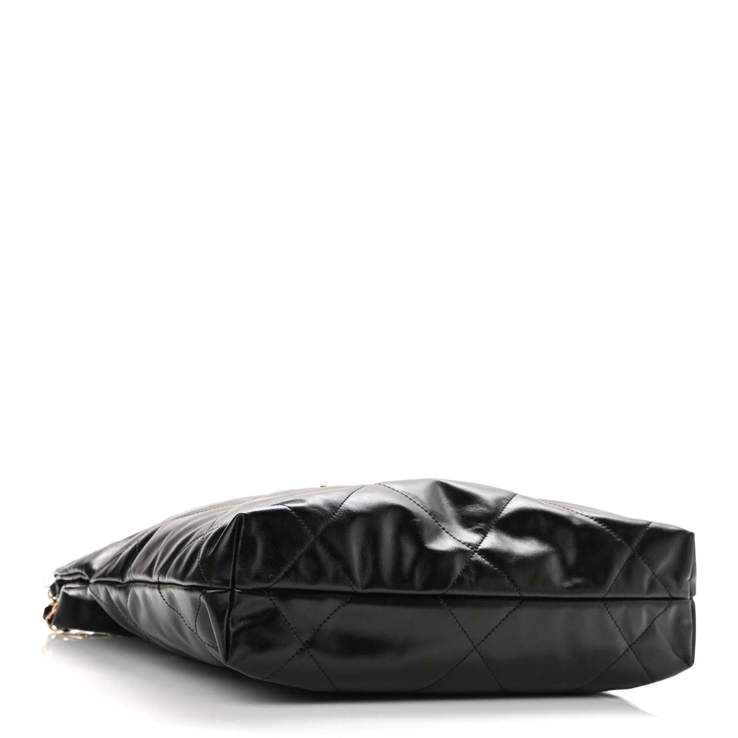 Chanel Shiny Calfskin Quilted Small Chanel 22 Black 5 of 11