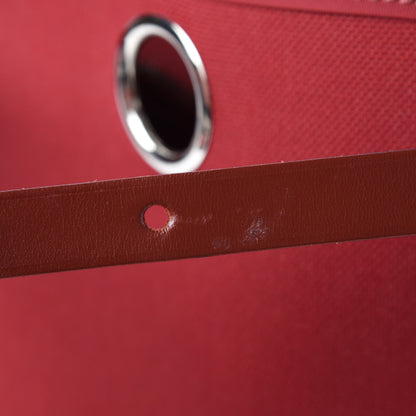Hermes Vache Hunter Toile Herbag Zip 31 PM Rouge Grenat Rouge H 11 of 15