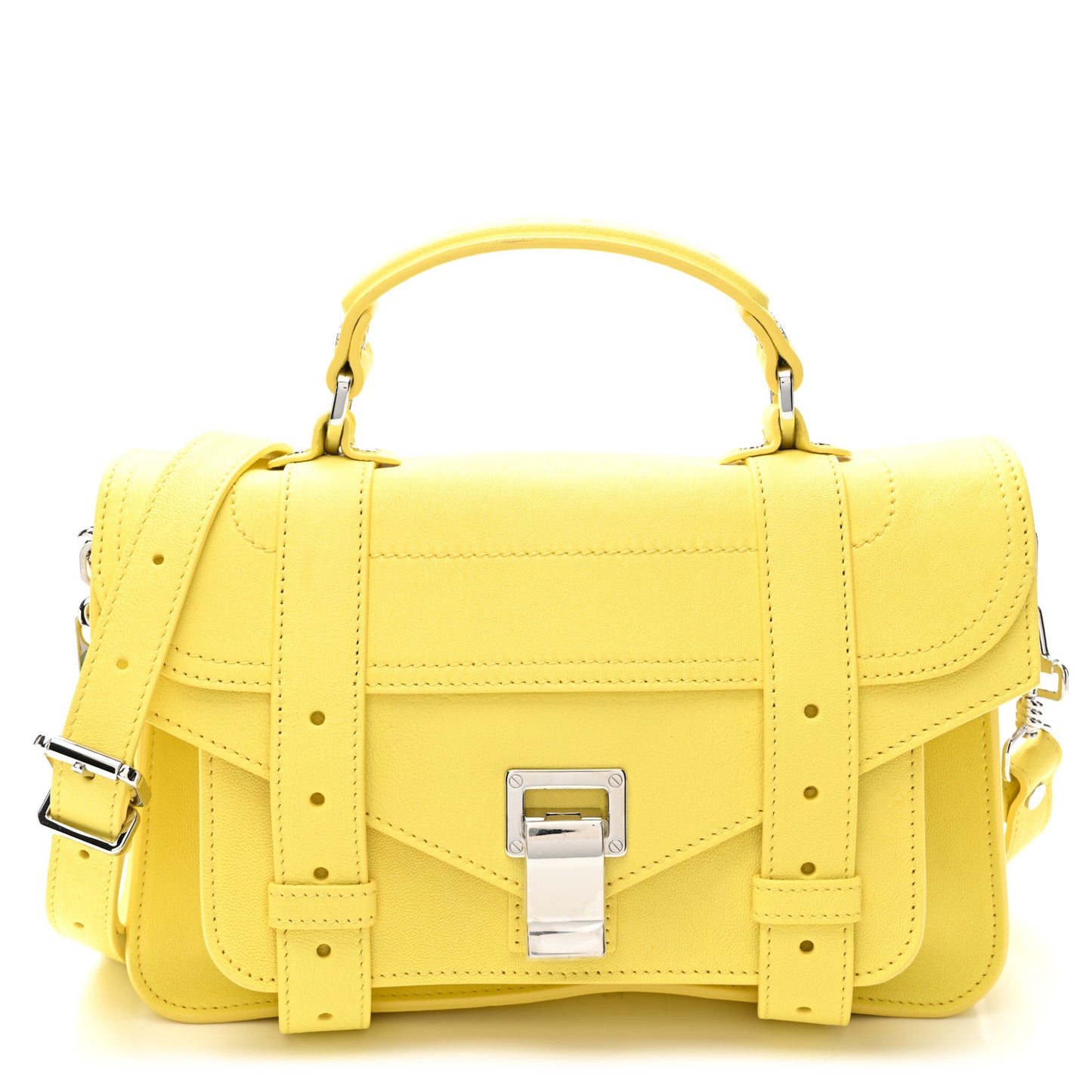 Lambskin Tiny PS1 Canary Yellow