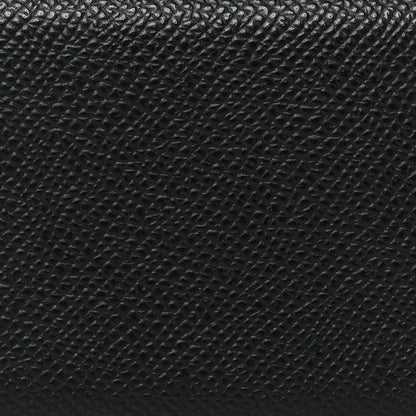 Hermes Epsom Calvi Card Case Black 8 of 9