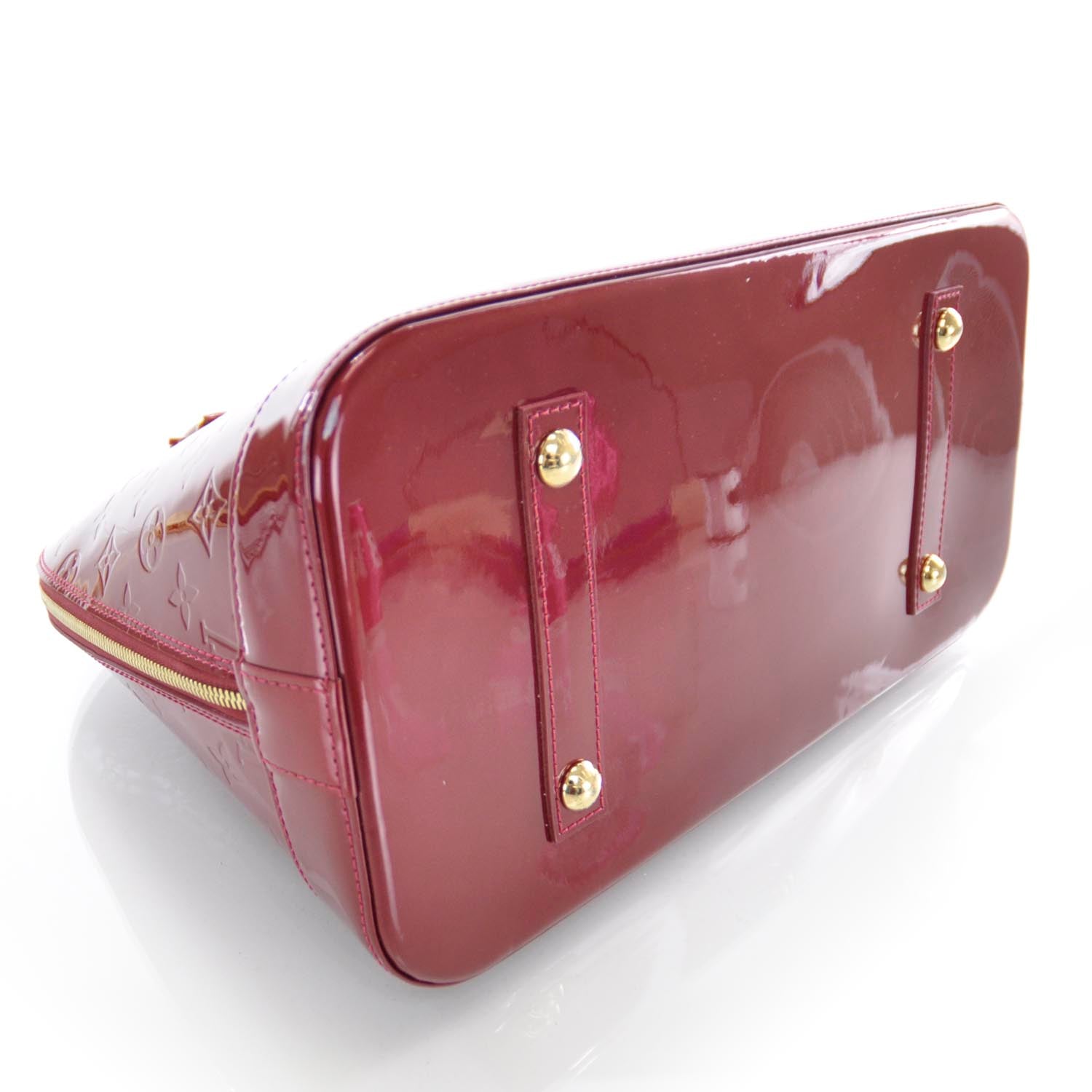 Louis Vuitton Vernis Alma GM Pomme D'Amour 4 of 8