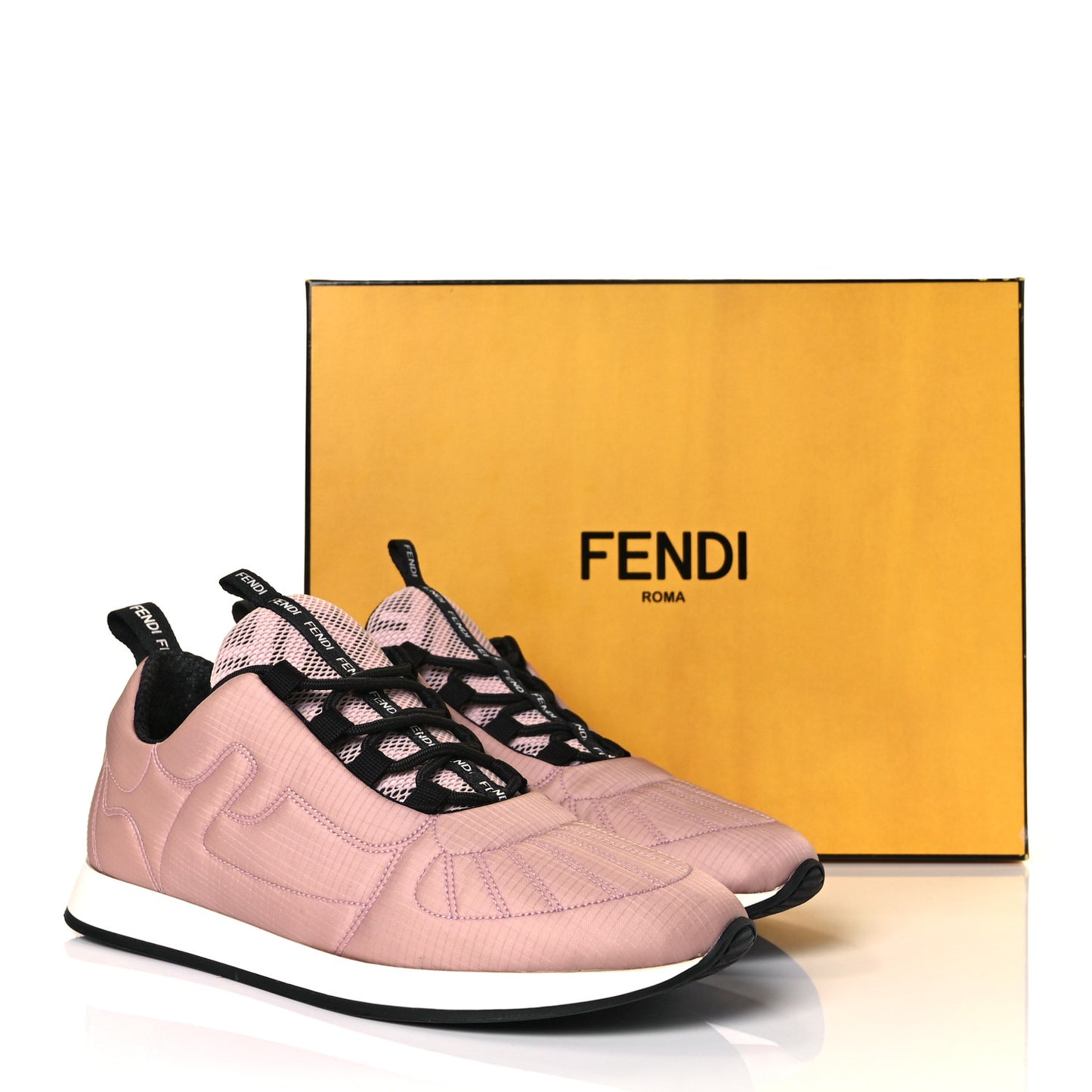Stretch Fabric FFreedom Sneakers 37.5 Pink