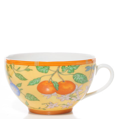 Hermes Porcelain La Siesta Breakfast Cup And Saucer-Set Of 2 2 of 7