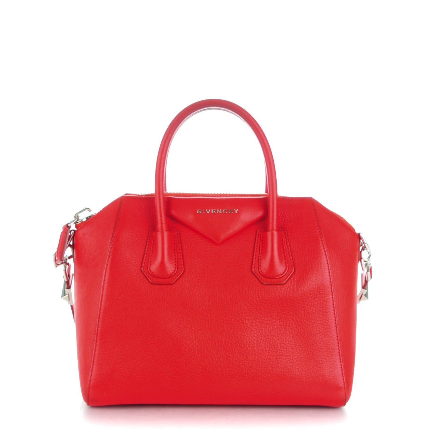 Sugar Goatskin Small Antigona Red