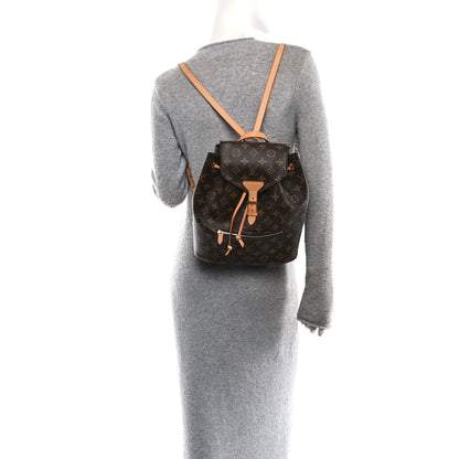 Louis Vuitton Monogram Montsouris NM Backpack 2 of 10