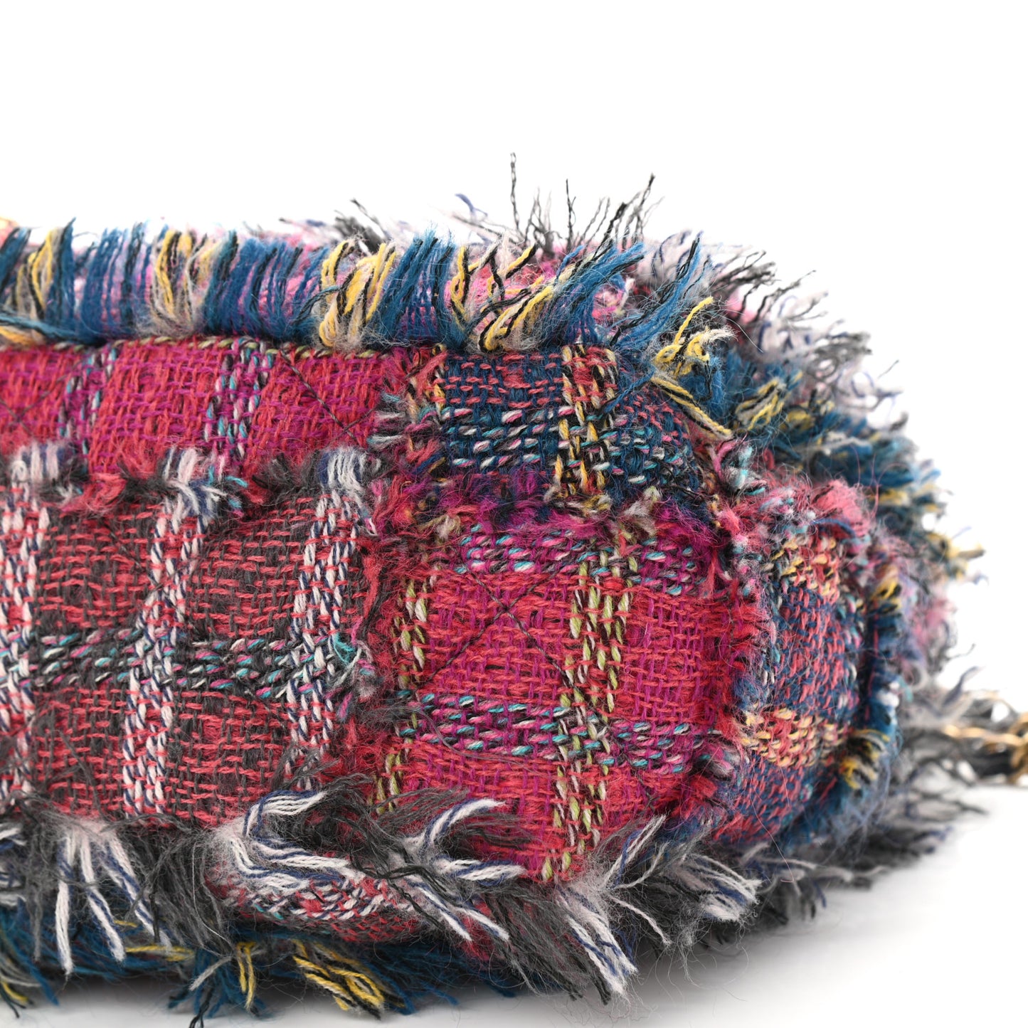 Tweed Jumbo Flap Red