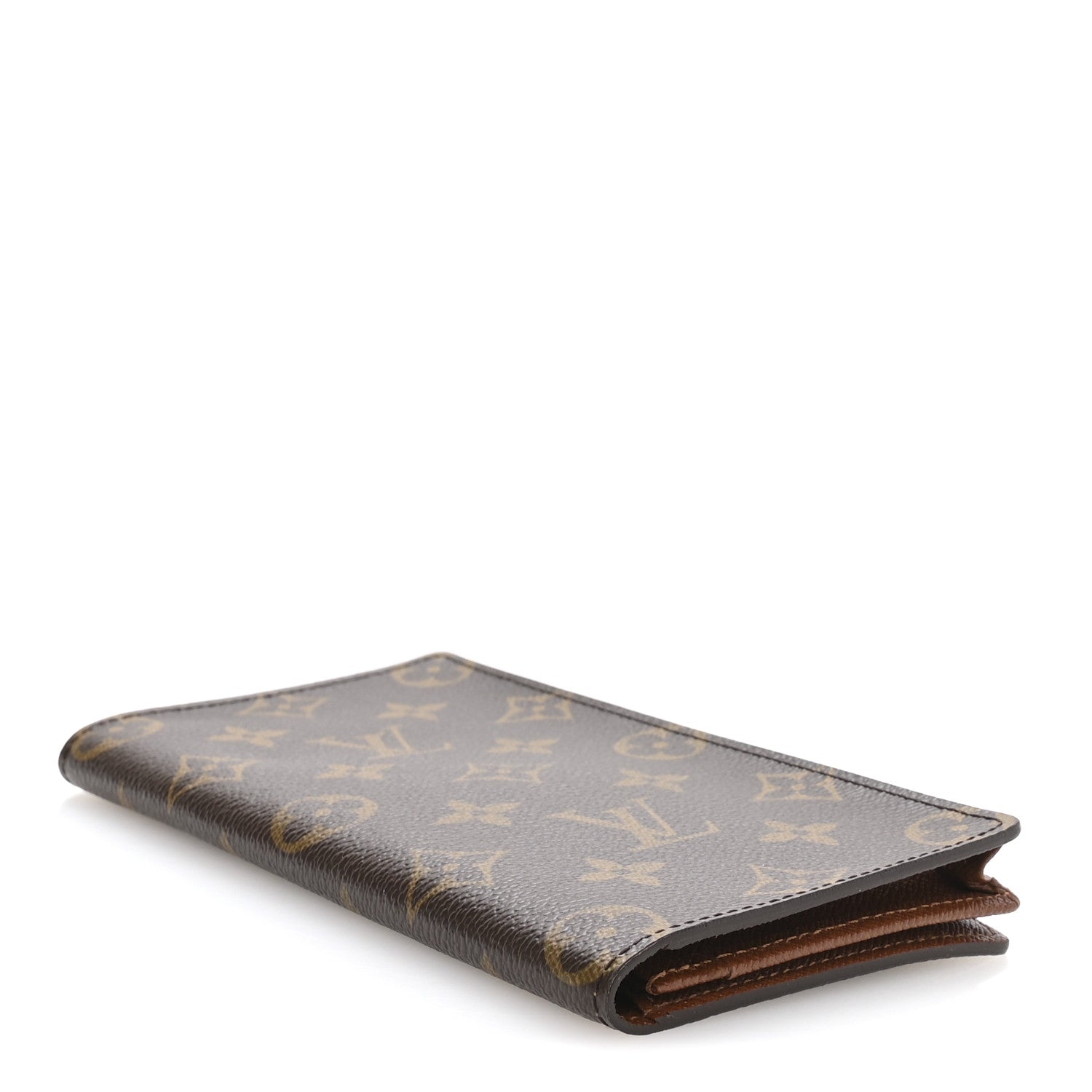 Louis Vuitton Monogram Porte Valeurs Checkbook Wallet 4 of 7
