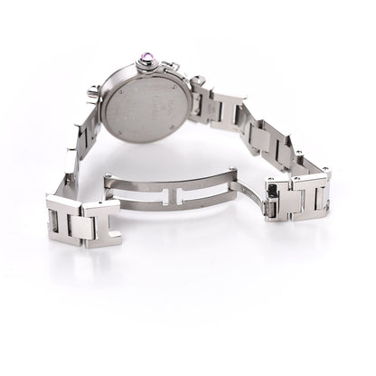 Cartier Stainless Steel 27mm Miss Pasha Quartz Watch Pink 6 of 7