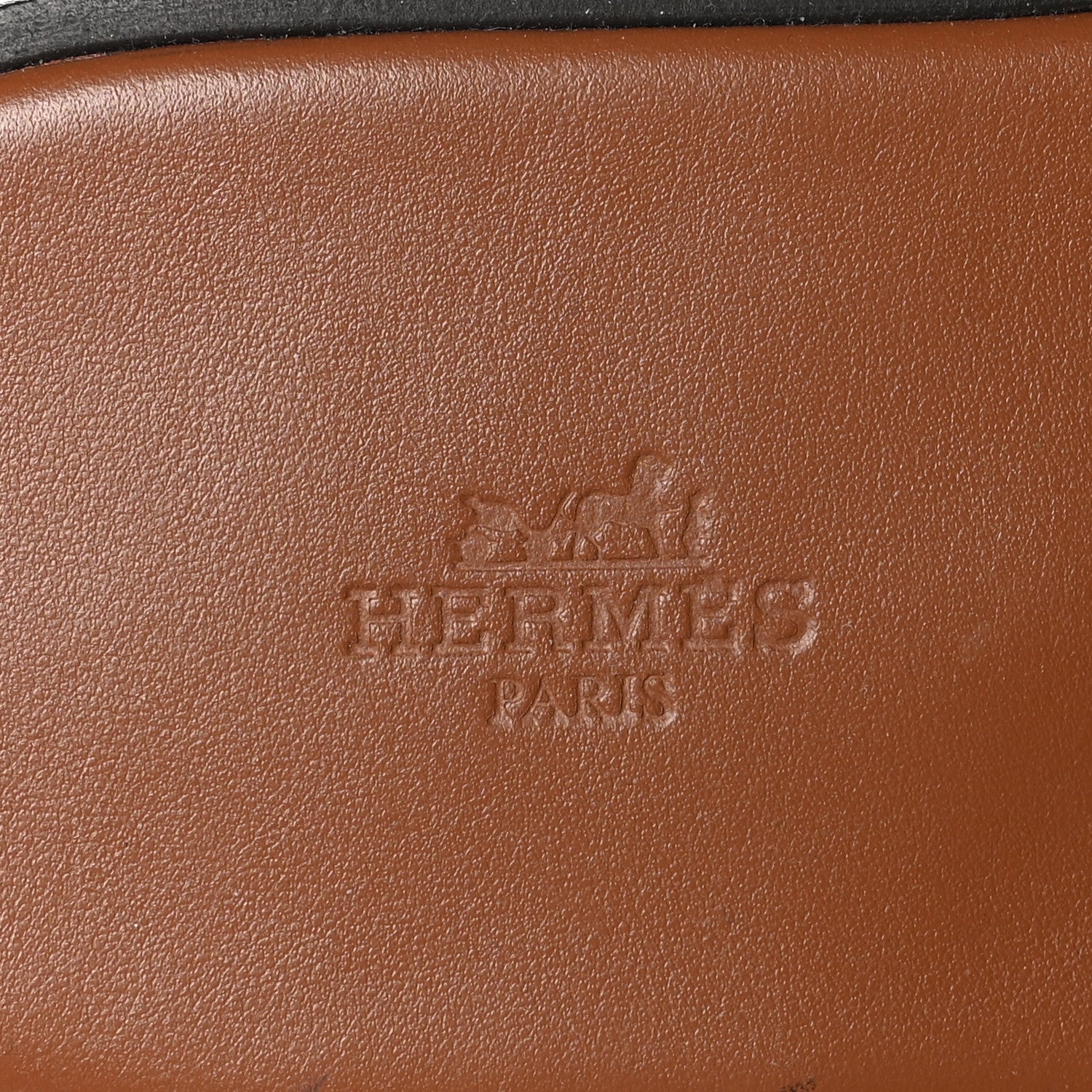 Hermes Calfskin Mens Izmir Sandals 44 Gold 7 of 11