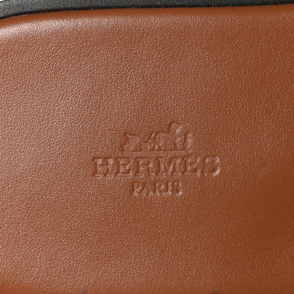 Hermes Calfskin Mens Izmir Sandals 44 Gold 7 of 11