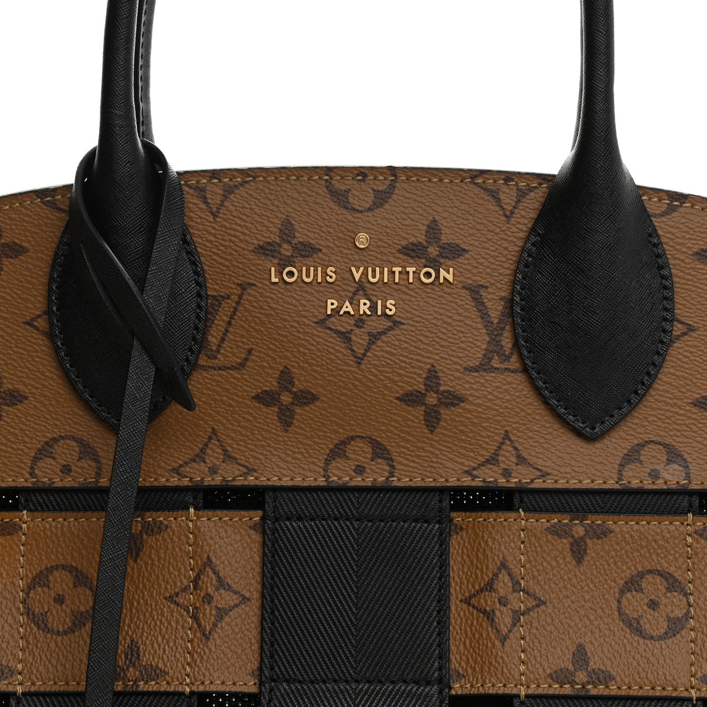 Reverse Monogram Tressage Tote