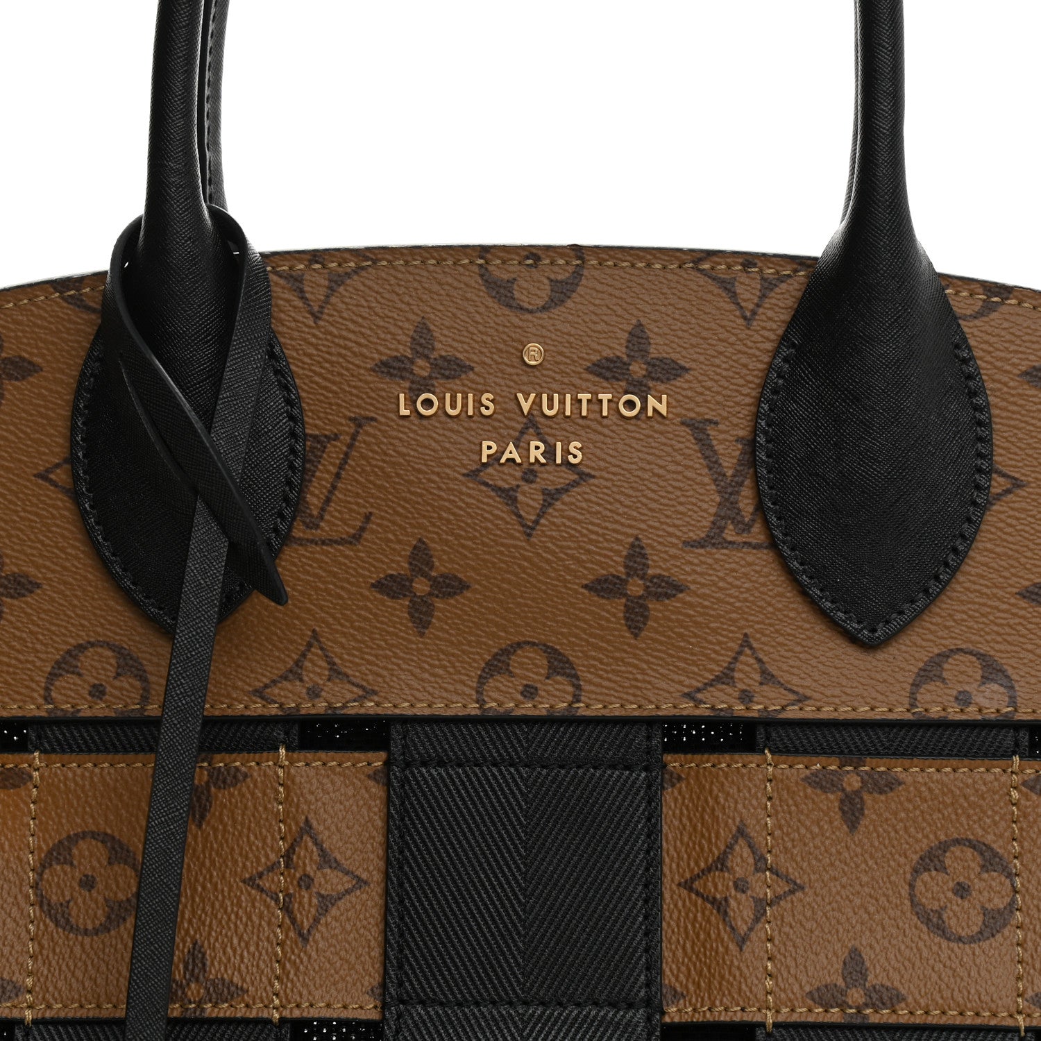Louis Vuitton Reverse Monogram Tressage Tote 8 of 9